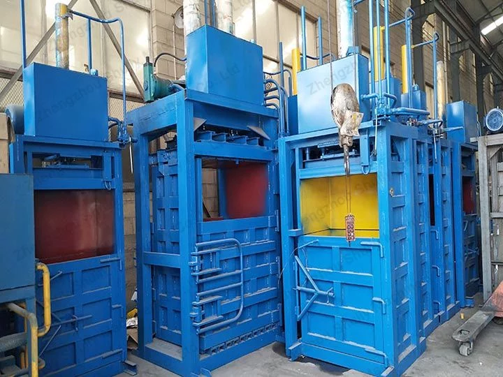 small textile baler