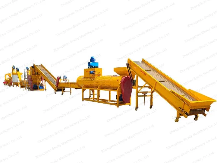 customized pet bottle flake recycling line