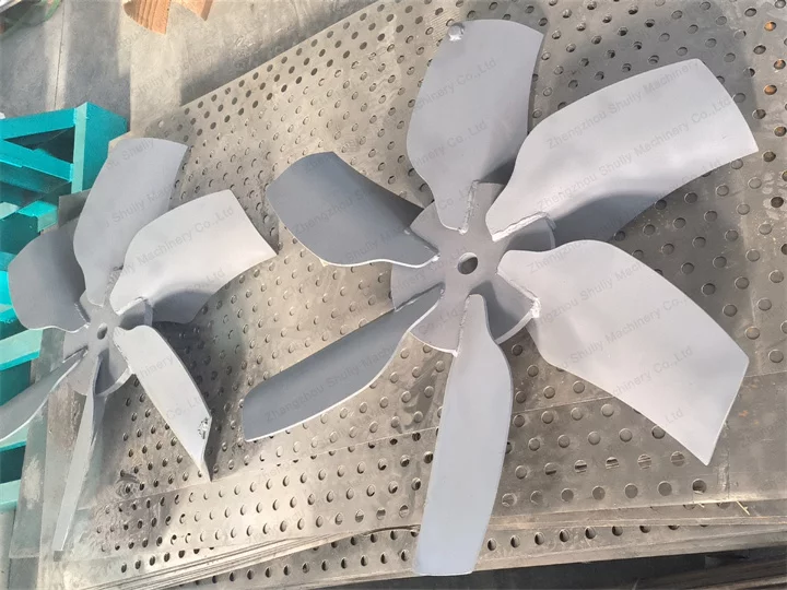 fan blades for pulper