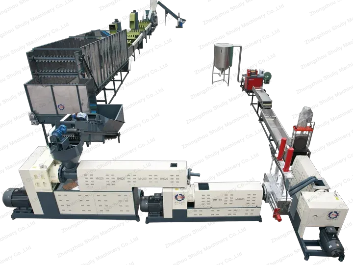 plastic pelletizing production line