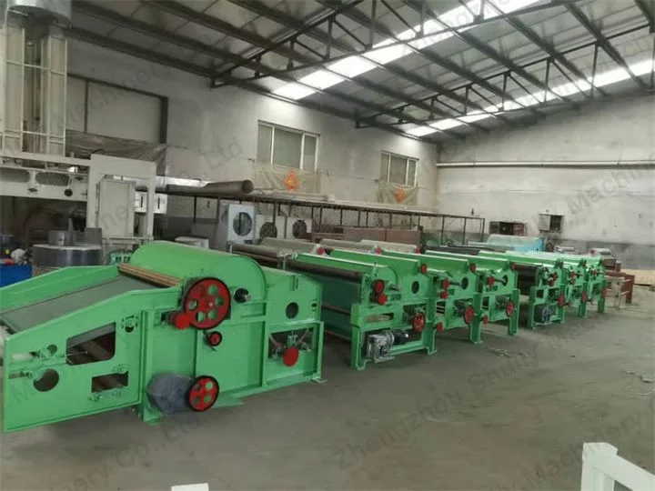 spinning mill carding machine