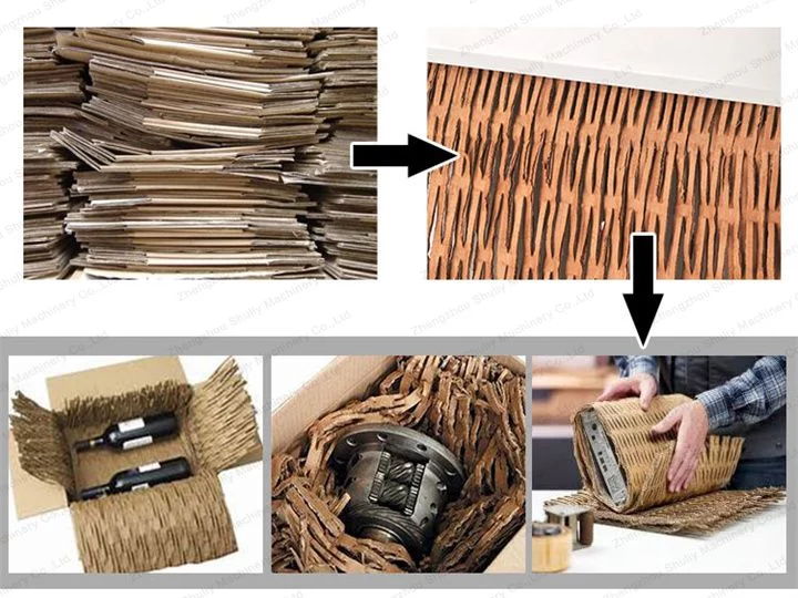 uses of shredded cardboard