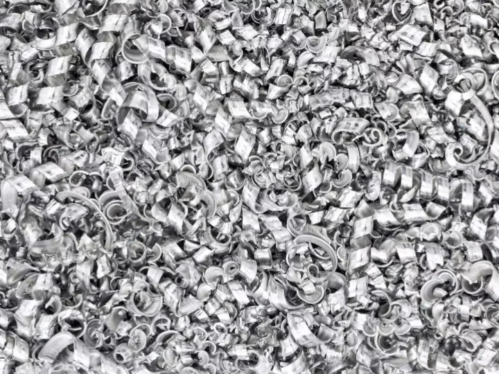 aluminum chips