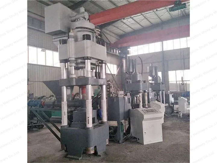 hydraulic metal briquette machine