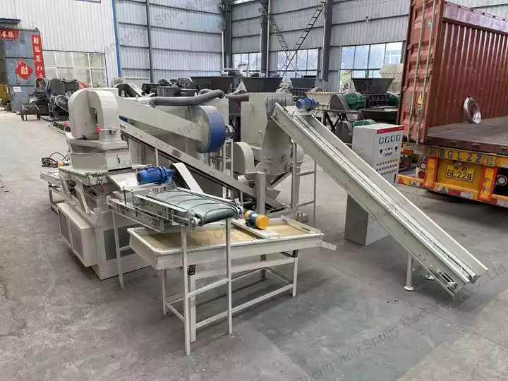 scrap cable wire granulator machine