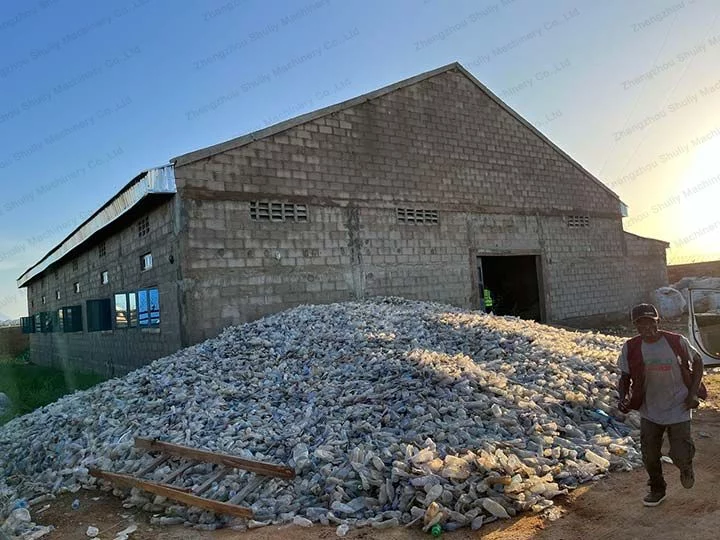 bouteille pet à recycler