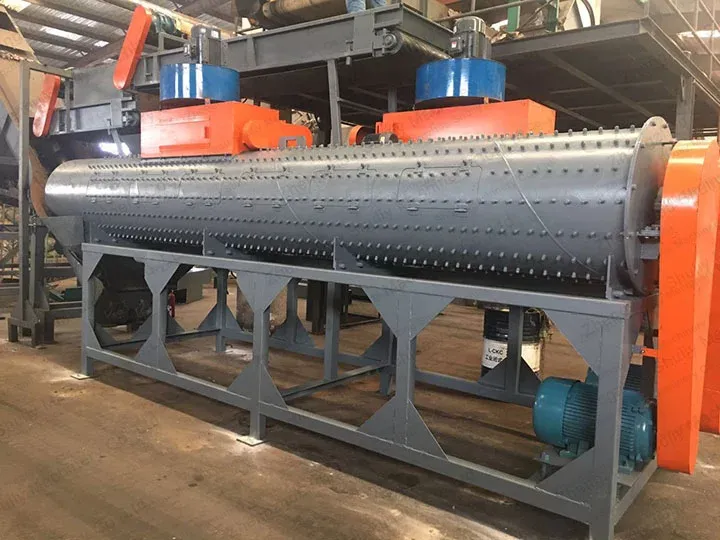 plastic bottle label removing machine