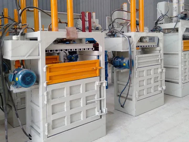 plastic pet bottle pressing machine