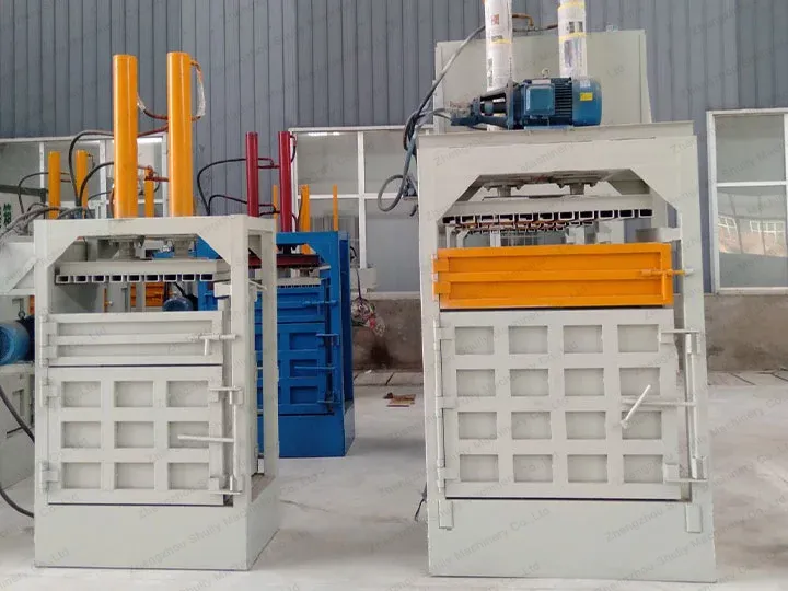 small and large plastic bottle baling machine