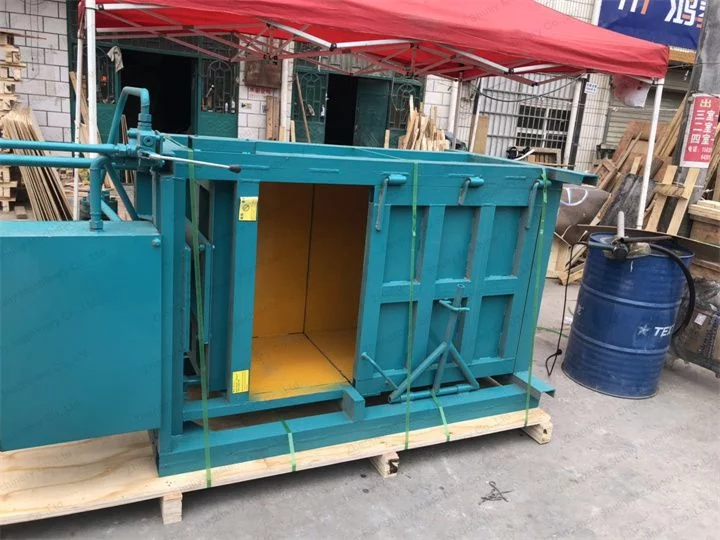 textile baler shipped to the uk