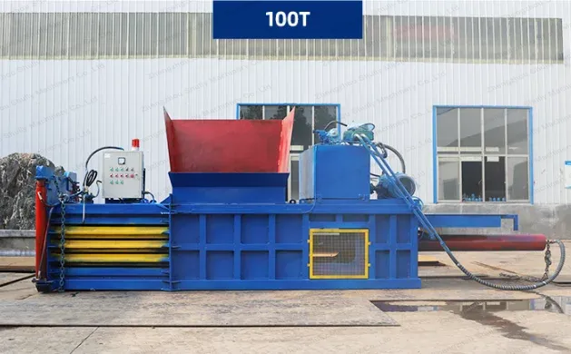 100t baler machine for textiles