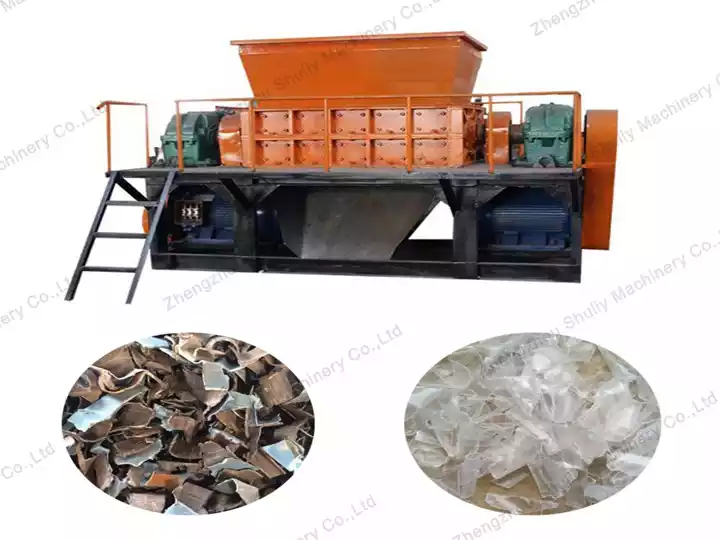 industrial metal shredder machine