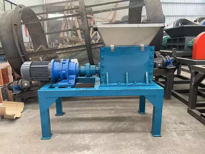 single-shaft metal shredder